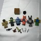 6 R0BL0X Toys Action Mini Figures With One Block And Some Weapons
