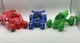 PJ Mask Catboy Owlette And Gekko With Cat car Owl Glider And Gekko-mobile