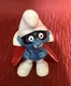 SPY SMURF - 20008 - SMURFS VINTAGE SCHLEICH PEYO 2" PVC FIGURE