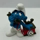 Smurfs 20062 Telephone Phone Smurf Vtg Figure Schleich Peyo PVC Figurine 1980