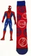 12" Marvel Spiderman Action Figure  Figurine (Pre-Owned) & Crew Socks (New)