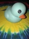 SUNNY DAYS VIRAL LAFFY QUACKS JUMBO SQUISHY Pastel Green, 5" DUCK STRETCH NWT