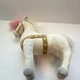 Disney Store White Horse Plush Large with Pink Mane MPN 04128