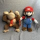 Donkey Kong & Mario 10&rdquo; Nintendo Super Mario Bros Plush Stuffed Animal Toy