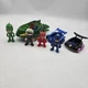 PJ Masks Catboy Owlette Gekko Luna Girl Figures Vehicles Lot Just Play Toy Set