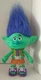 Hasbro Trolls Figure 2015 Branch Green With Blue Hair VG Used Some Play Wear