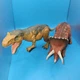 2017 Mattel Hasbro Jurassic World Roarivores Triceratops & Metriacanthosaurus!