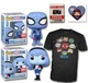 Funko Pop Marvel Collector Corps Subscription Box Exclusive Spider-Man Blue 3XL