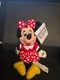The Disney Store Minnie Mouse with Red Bow Mini Bean Bag-Beanie