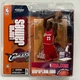 McFarlane LeBron James Cleveland Cavaliers NBA series 5 red jersey Rookie