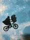 NECA E.T The Extra-Terrestrial 40th Anniversary Elliott and E.T. on Bicycle