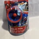 Marvel Spiderman Bubble Fan Includes 4 Oz Bubbles and Tray  MIP