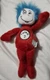 Aurora Dr. Seuss Thing 2 12 Inch Plush Classroom Teacher Cat in the Hat