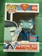 Funko Pop DC Pop Heroes Superman Blue ECCC 2021 Shared Exclusive Sticker Sold !