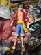 Anime Heroes ONE PIECE Monkey D. LUFFY 6.5" Action Figure Bandai PIRATE KING Hat