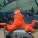 Disney Pixar Finding Dory Hank Orange Octopus Plush Stuffed Animal Toy 12&rdquo;