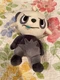 Wicked Cool Toys Pokemon Pancham Plush 8" Gray White Stuffed Animal Toy Figure