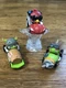 Angry Birds Go Telepods Kart Racer Car Lot Red Bird Corporal & Foreman Pig Base