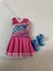 NICKELODEON JoJo Siwa 10&rdquo; Singing Doll Outfit Pink Dress & Shoes Replacement