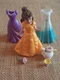 Polly Pocket Disney Princess MagiClip Doll Beauty Beast Belle Magic Clip X23