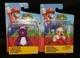 Jakks Pacific Fire Mario & Purple Yoshi Nintendo Super Mario 2.5 inch New Sealed