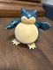 Pokemon Snorlax 5&rdquo; Soft Belly Articulated Action Figure 2017 Toy Nintendo Tomy