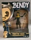 JAKKS Pacific Bendy & The Ink Machine Twisted Alice w/ Tommy Gun Figure 2024 New