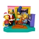 Simpsons World of Springfield Simpson's Christmas Set Playmates Diorama
