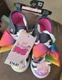 Nickelodeon JoJo Siwa Rainbow Bow Glitter Denim Shoes High Top Girls Size 10