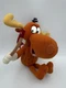 Vintage 1999 Stuffins Bullwinkle Moose 9" Plush Rocky & Friends