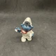 20037 Doctor Smurf Red Stethoscope Thermometer Vtg Smurfs Figure PVC Schleich