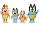 Bluey & Family Playset Bingo Mum Dad 4 Pack Figure Cake Topper Toy Doll Set