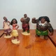 Moana Disney&rsquo;s 5 Figurine Set Cake Topper Birthday Decoration EUC