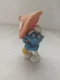 Smurfs Mushroom Umbrella Smurf Figure 20118 Grumpy Vintage 1979 Peyo Schleich