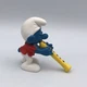 Schleich SMURF w/FLUTE Flutist Oboe Musician 20048 Figure 1978