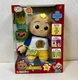 CoComelon Official Boo Boo JJ Plush Doll Toy New With Box Sings & Light Up NIB