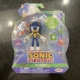 SONIC THE HEDGEHOG 35th ANNIVERSARY SONIC & EMERALD 4" FIGURE JAKKS PACIFIC NEW