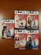 Lot of 5 New WWE Nano Minifigs 2" Die-Cast Figures Seth Rollins Sasha Banks