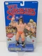 WWE LJN The Ultimate Warrior Blue Card Wrestling Action Figure MOC WWF IN HAND