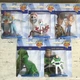 Disney Pixar TOY STORY 4 FIGURES - 5 Figurines - WOODY Fork BO PEEP Buzz & REX