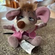 Disney Store Bean Bag Beanie Plush 7" Dormouse Mouse Alice in Wonderland