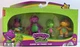 Barney's World Hey Friends 4 Pack Figures Fisher Price NEW