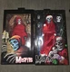 Lot Of 2 NECA Misfits 8" Action Figures The Fiend Robe Retro Crimson Ghost Santa