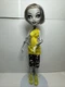 Monster High Skull Shores Black and White Frankie Stein Doll 2008 MATTEL
