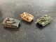 Micro Machines M551 Sheridan, M113A3 APC & M603A Military Tank Lot Galoob 1987