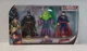 D C COMICS TOTAL HEROES BLACK SUIT BATMAN LEX LUTHER SUPERMAN 3 PACK MATTEL NEW