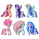 My Little Pony Dolls Rainbow Celebration, 6 Figure Set, Small, Yellow