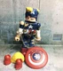 Marvel Minimates CIVIL WAR CAPTAIN AMERICA Prisoner Box set DC X-Men Avengers