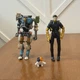 Jazwares Fortnite Legendary Series Brawler Kit Robot, Shadow Midas, Cat Figures