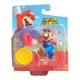 Nintendo Super Mario Bros. Action Figure Running Mario With Coin Jakks Pacific